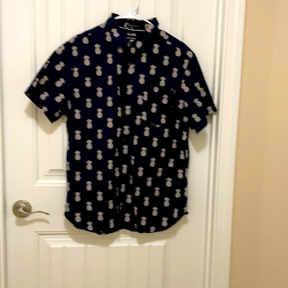 Cactus man pineapple shirt large